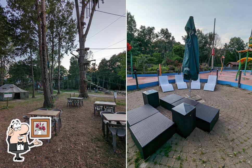 Buvette de plein air, restauration, Affligem pression, cadre relaxant