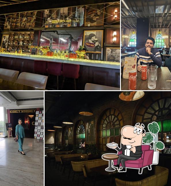 The interior of Kiskey whiskey