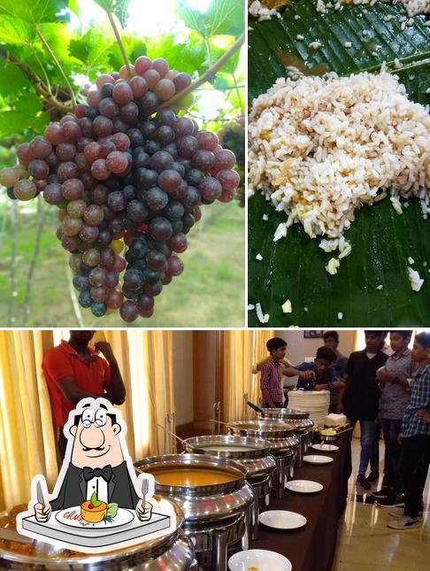 Food at Amaravathi Hotel