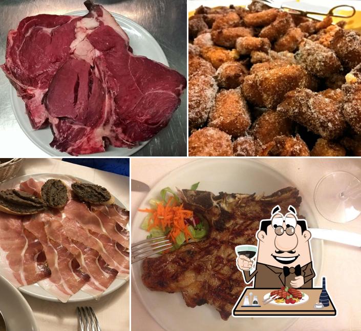 Prova i piatti di carne a Ristorante Cafaggi