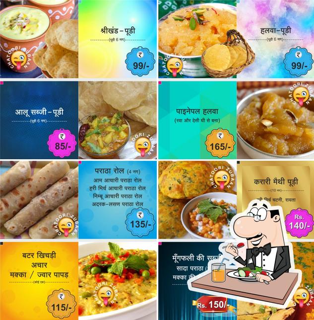 Food at Chatoori Zubaan