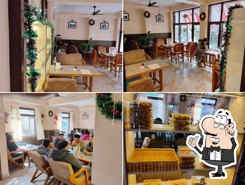 The interior of Grihasthi Bakery