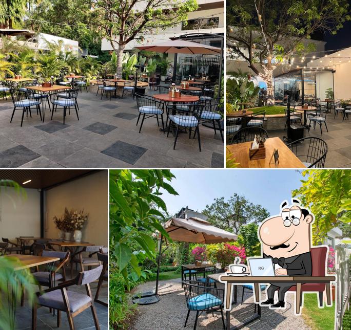 The interior of Mairu Bistro