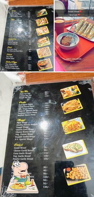 Food at Panjab Virasat Cafe