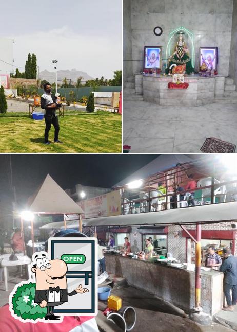 The exterior of Sadguru Punjabi Dhaba