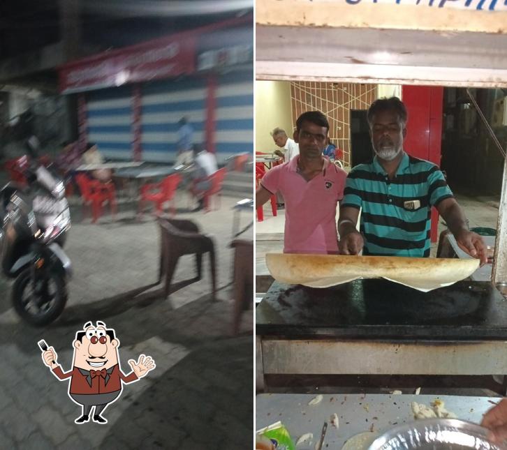 Food at Sunder Ganesh South Indian Hotel