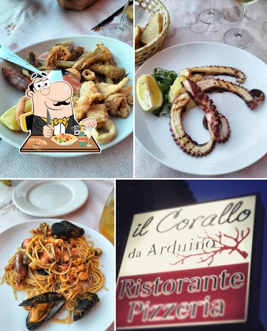 Platti al Ristorante Pizzeria IL CORALLO da Arduino