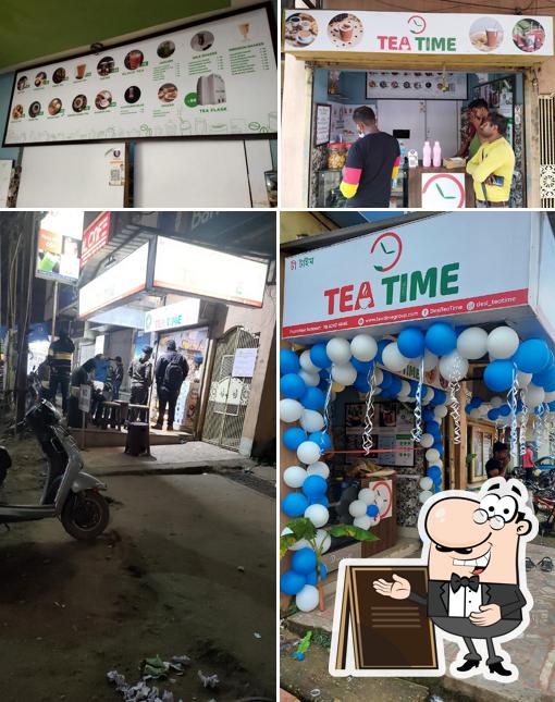 The exterior of TEA TIME