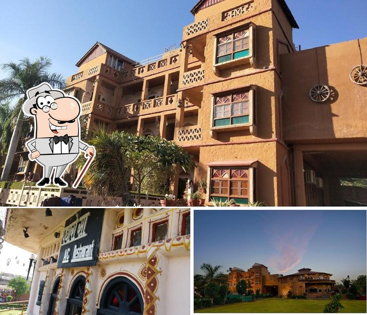 Enjoy the view outside Hotel Nirali Dhani