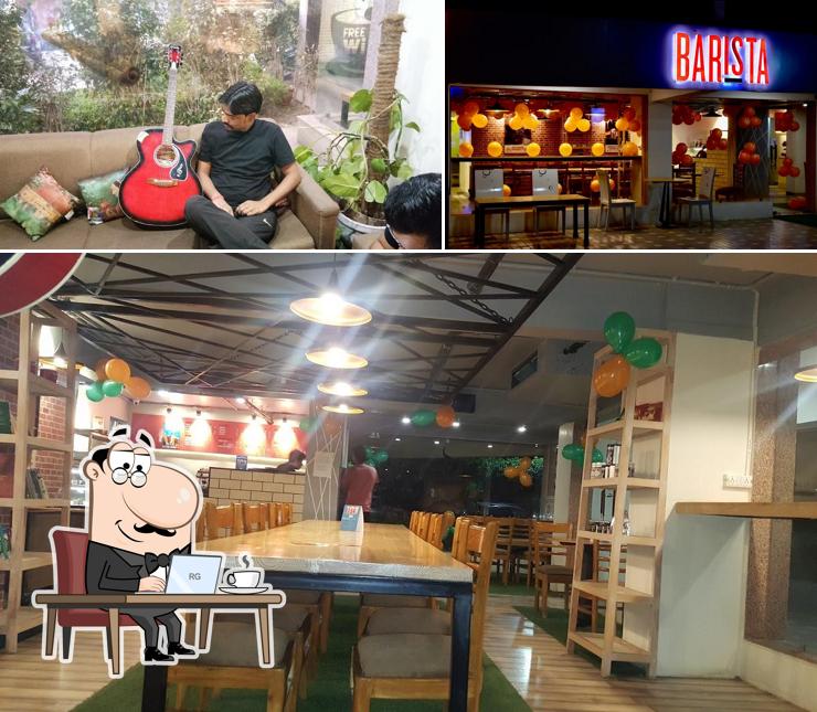 Check out how Barista Cafe Vrindavan looks inside