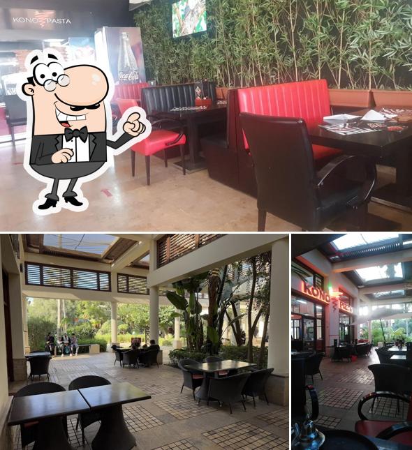 L'intérieur de Kono Pizza
