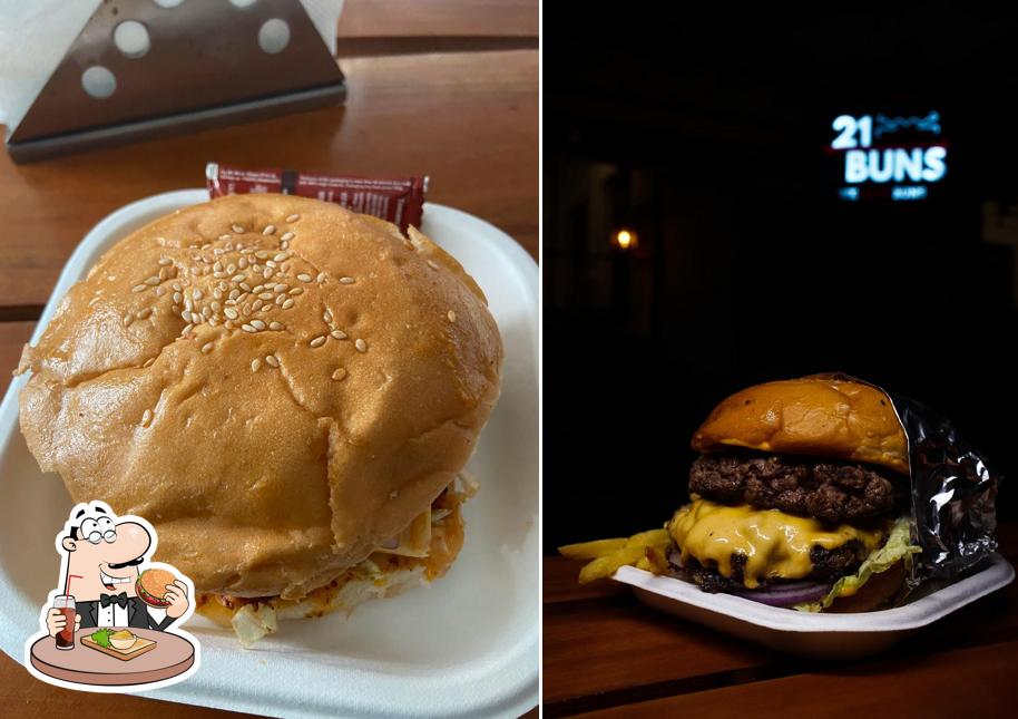 Treat yourself to a burger at 21 Buns