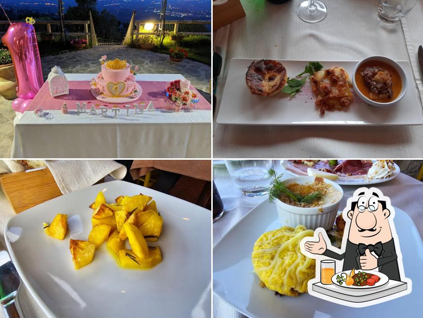 Cibo al Agriturismo La Rocca di San Giovanni