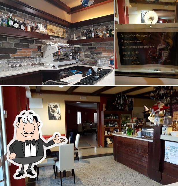 Gli interni di Bar Sport