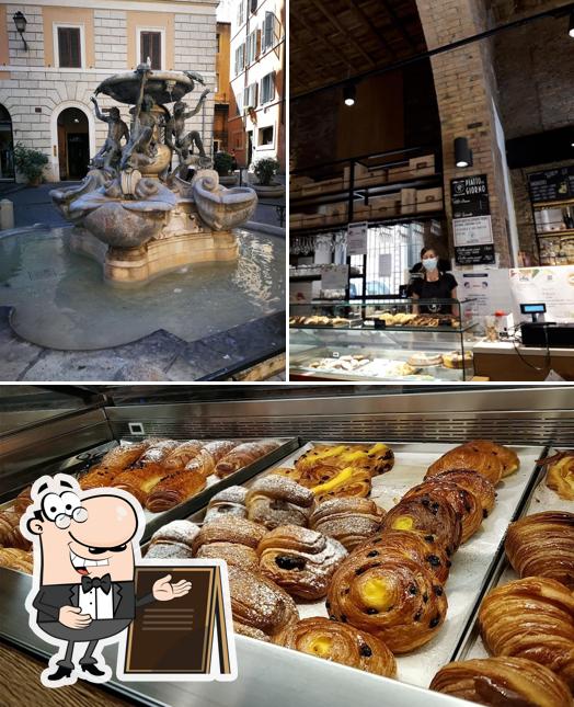 Dai un’occhiata alla foto che raffigura la esterno e cibo di Gran Caffè Rione VIII