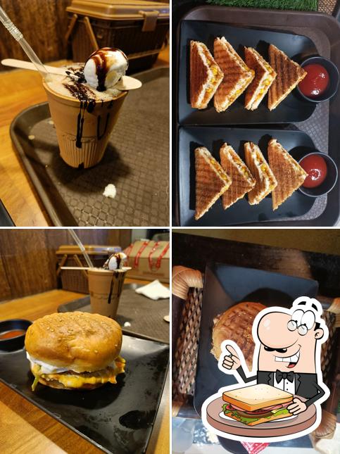 Grilled cheese sandwich at Chai Sutta Bar