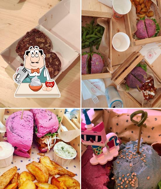Flower Burger offre un'ampia gamma di dolci