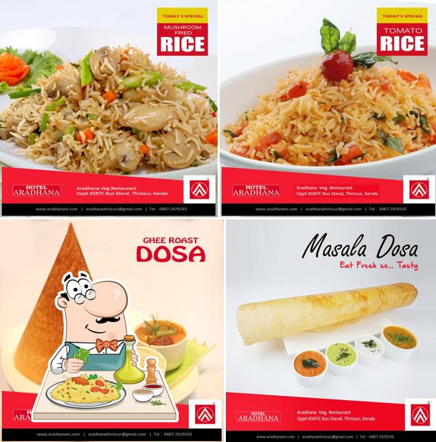 Food at Aradhana Restaurant