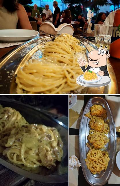 Spaghetti alla carbonara al Il Giardinetto da Igoretto