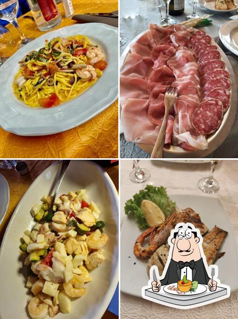 Ceviche al Trattoria La Pergola