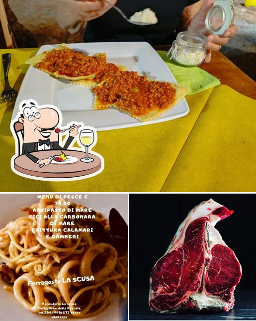 La cibo e bevanda del ristorante