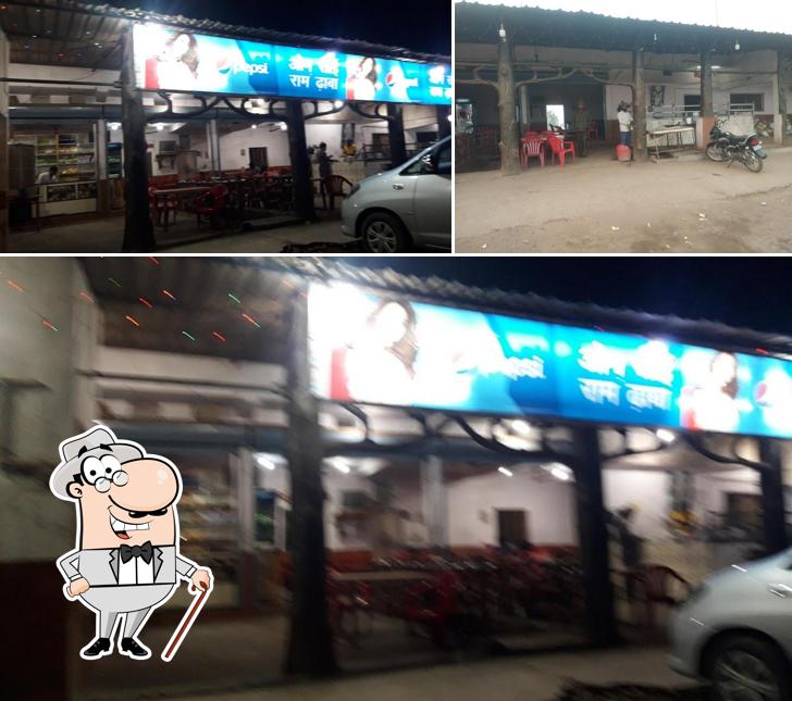 Check out how Om Sai Ram Dhaba looks outside