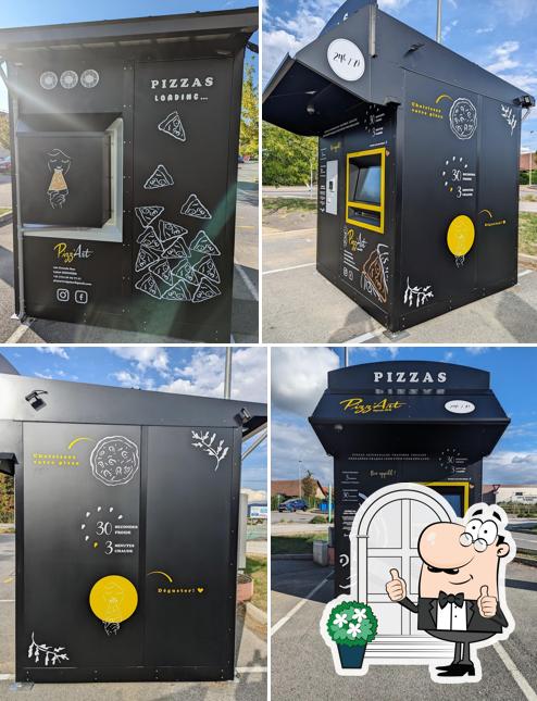 Le distributeur automatique Pizz'art