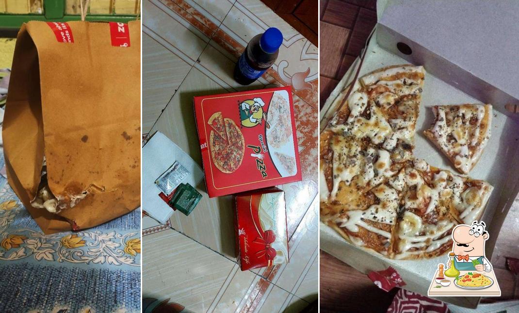 Food at Pizzeria