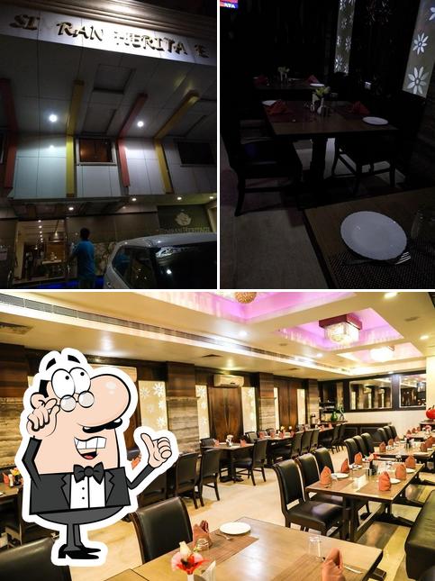 The interior of Hotel Simran Heritage