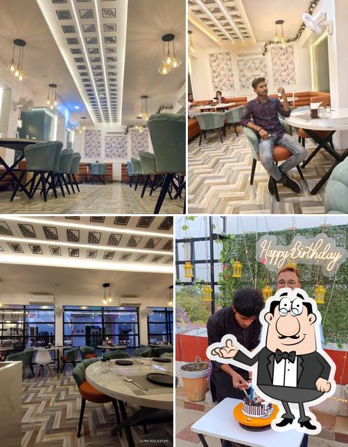 The interior of LEVEL 4 ROOFTOP RESTAURANT