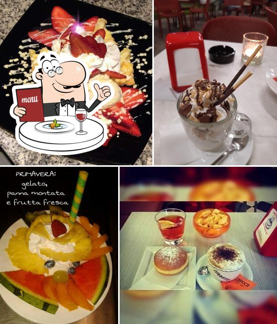 Platti al "L'Epoca" Gelateria Bar