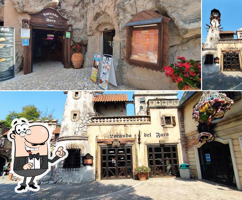 Gli esterni di Locanda del Faro