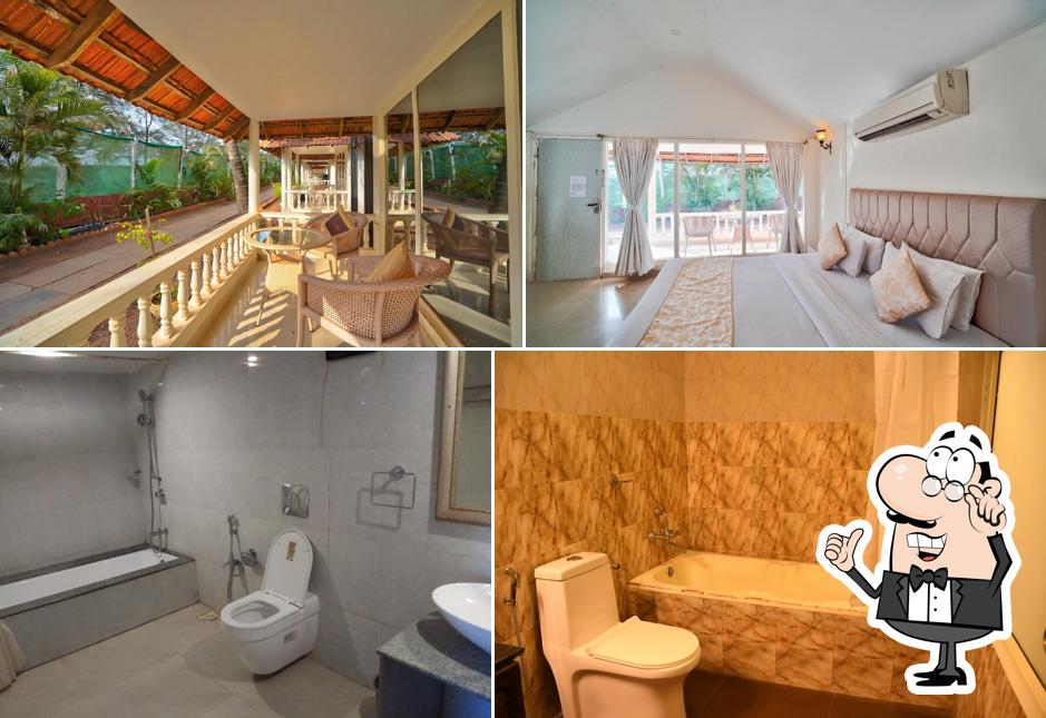 The interior of Morjim Holiday Beach Resort