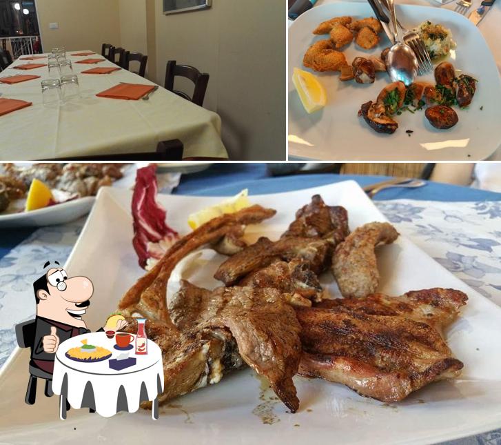 Piatto di formaggi al Ristorante Al Tizzone