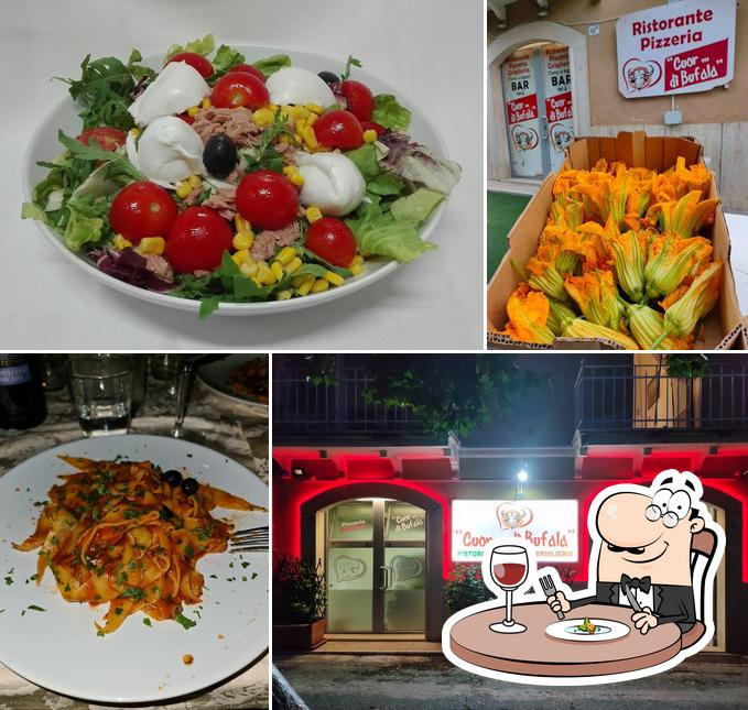 Platti al Ristorante Pizzeria Cuor di Bufala