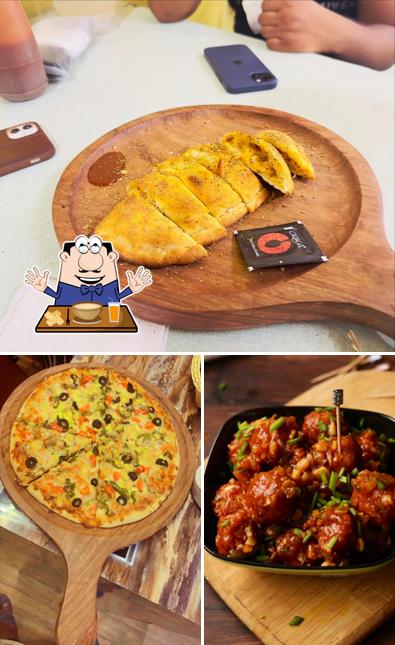 The restaurant's food and beverage