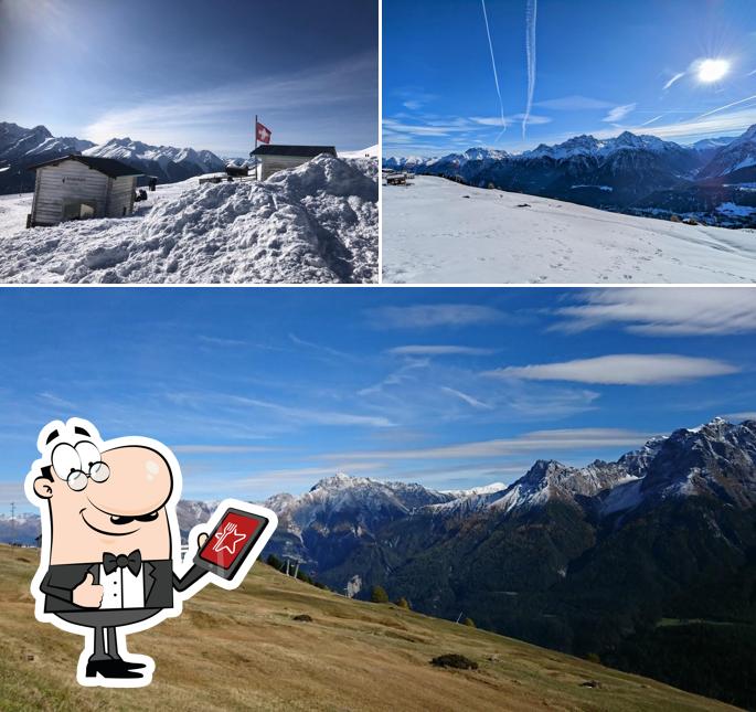 Gli esterni di Restaurant am Berg: La Motta, Scuol