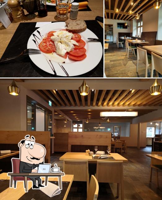 La interni e birra del ristorante