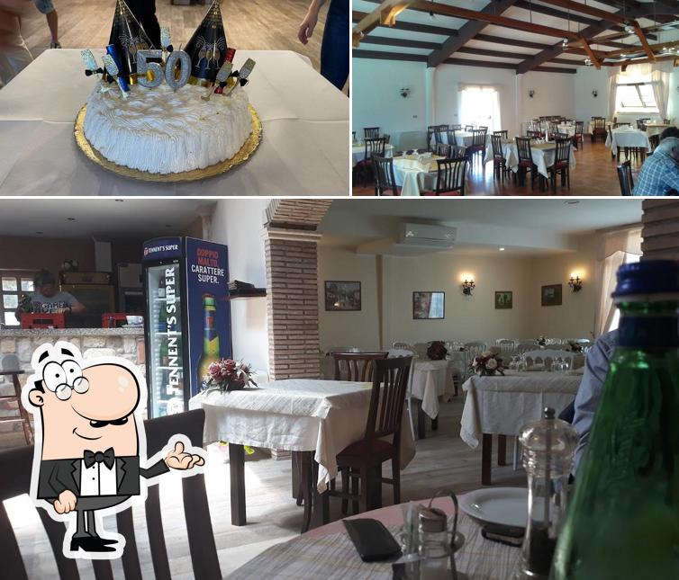Tra le diverse cose da Ristorante Girardengo si possono trovare la interni e cibo