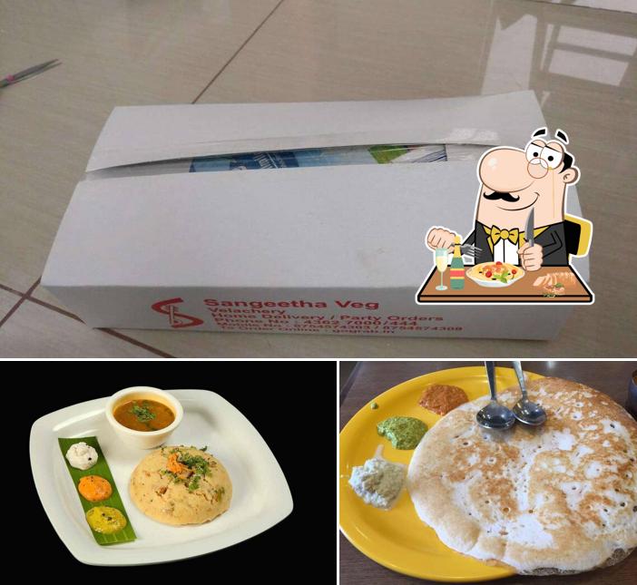 Food at Sangeetha Veg