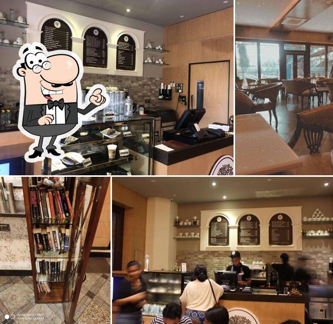 The interior of Springold The Luxury Cafe