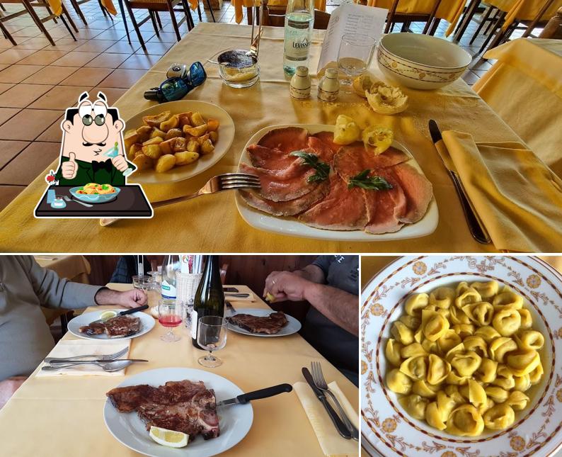 Cibo al Trattoria Al Cantone