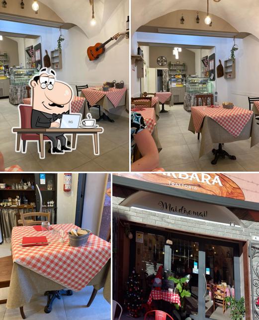 Dai un'occhiata agli interni di Trattoria da Barbara