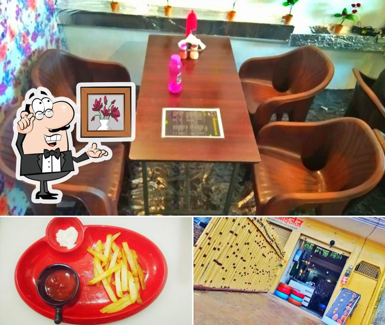 The picture of Youngistaan Cafe’s interior and food