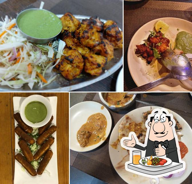 Food at Knife & Fork Restaurant