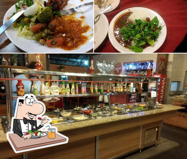 Comida em Churrascaria Gaúcho
