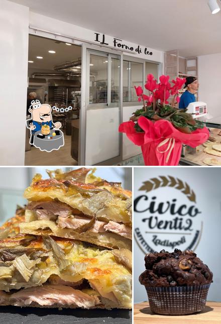 Civico Venti2 si caratterizza per la cibo e esterno