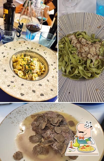 Tagliatelle al Il Caminetto da Papy