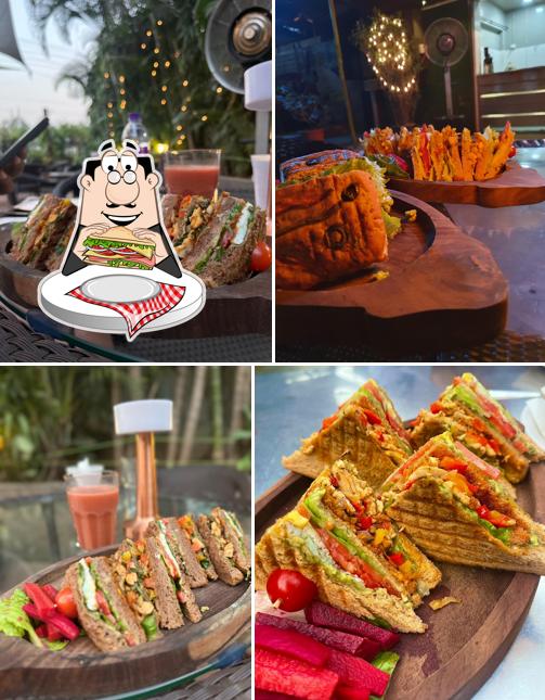 Club sandwich at Mitahara