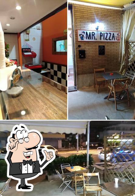 Gli interni di Mr Pizza Fiumicino